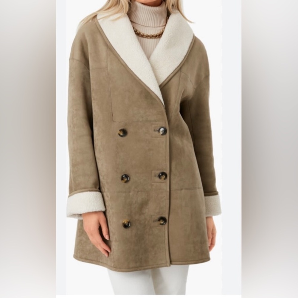 Tuckernut Washable Suede Thayer Coat in French Grey
